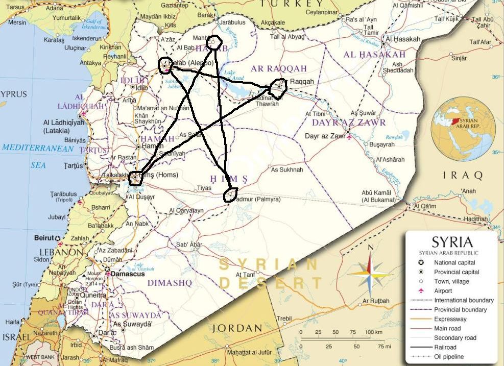 2016年4月6日讯息 『叙利亚五芒星』